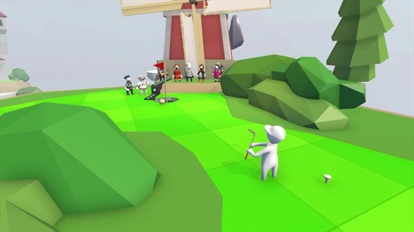 Human: Fall Flat یک پلتفرم پازل مبتنی بر فیزیک است که توسط No Brakes Games توسعه یافته و توسط Curve Digital منتشر شده است.