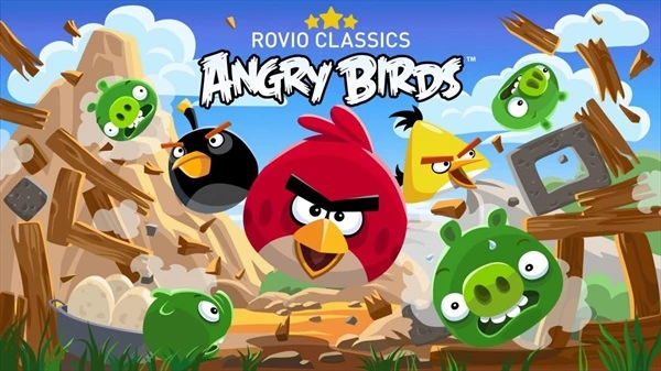 بازی مهیج موبایل پرنده های خشمگین یا انگری بیرد Angry Bird