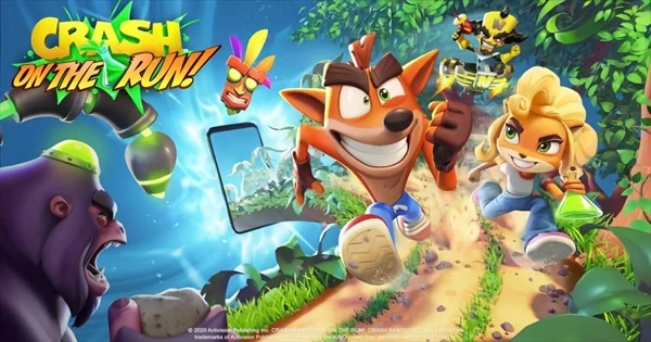 معرفی بازی موبایل Crash Bandicoot: On the Run