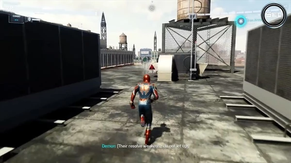 ویدئو کلیپ بازی مرد عنکبوتی Spider-Man PS5 - MCU Iron Spider Suit
